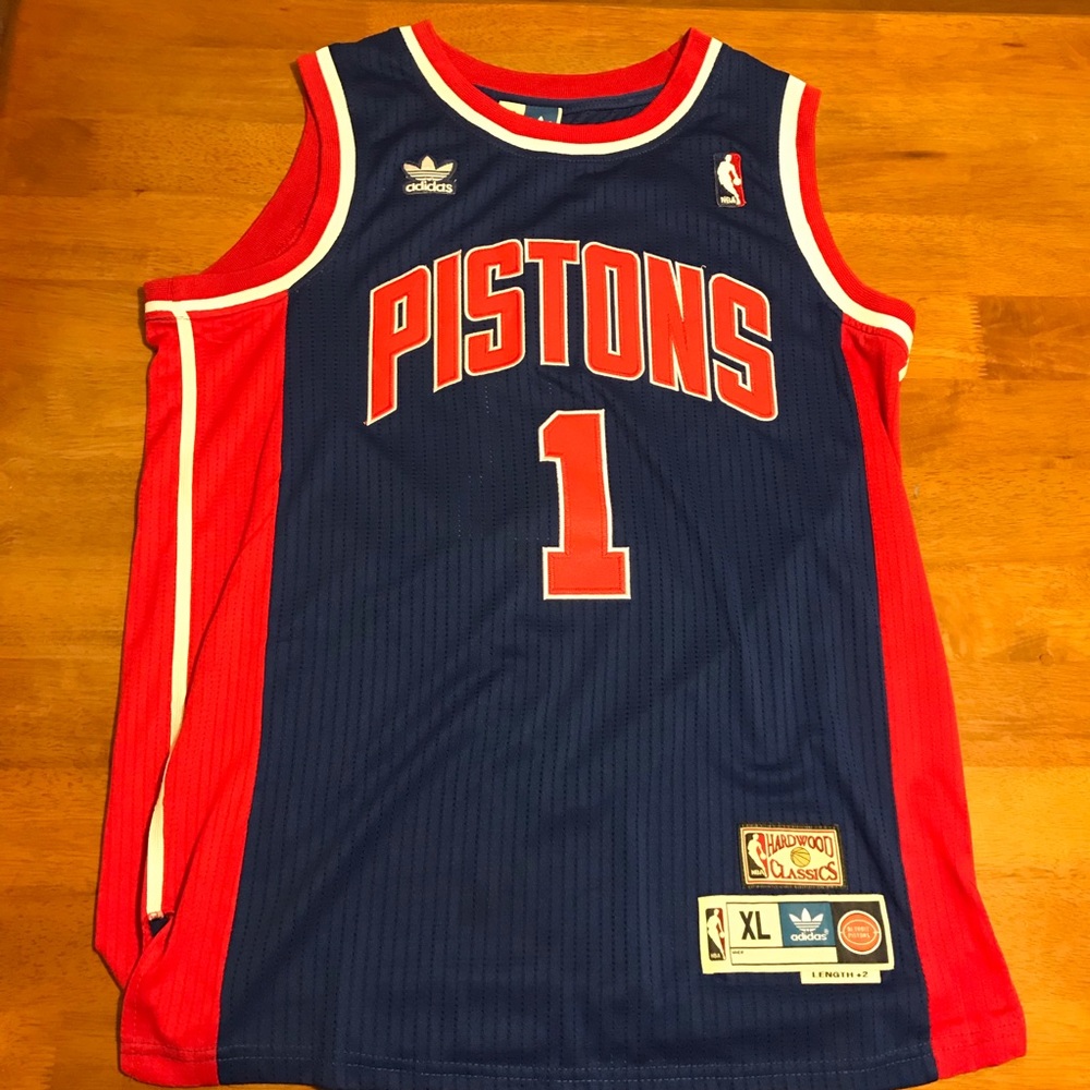 Pistons Chauncey Billups 1 Jersey Hardwood Classic